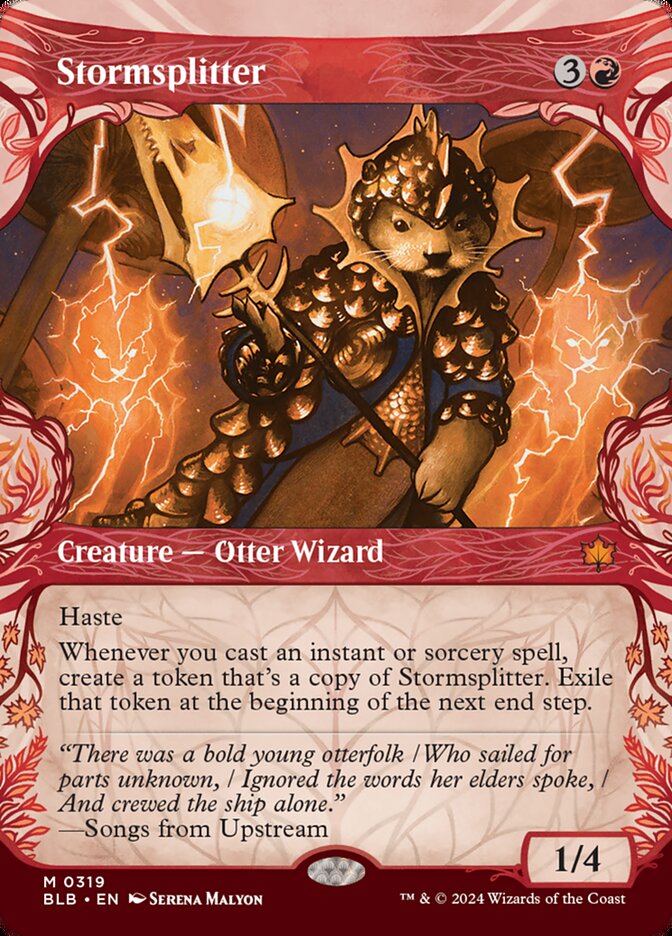 Stormsplitter BLB-319 Bloomburrow Magic card