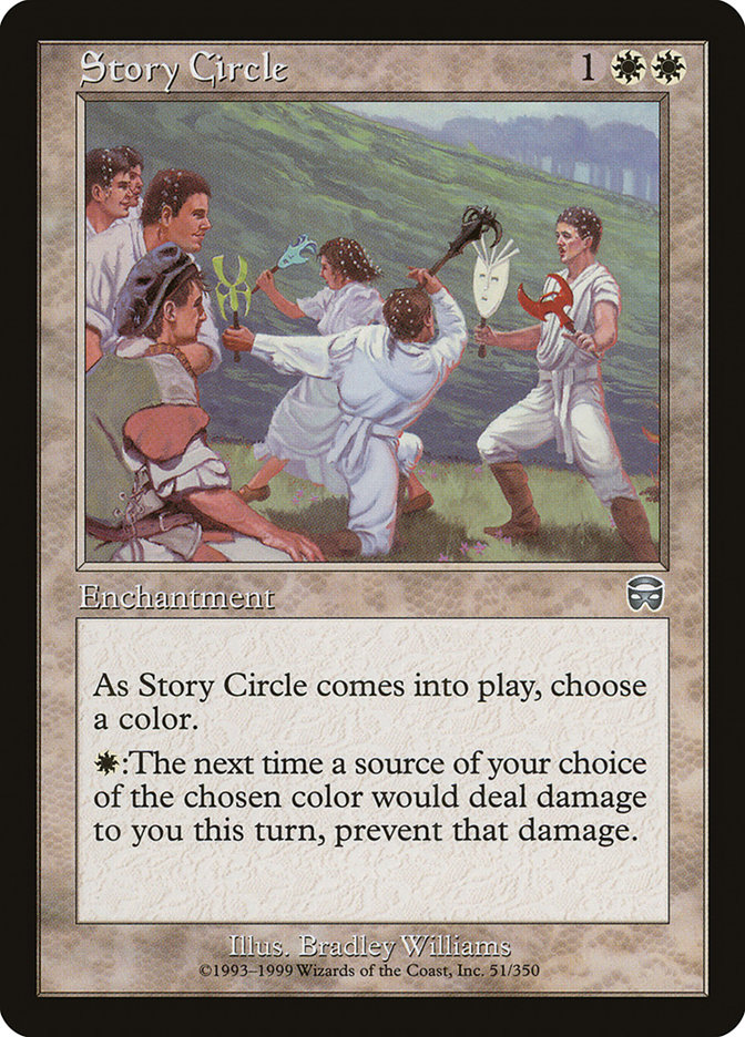 Story Circle MMQ-51 Mercadian Masques Magic card