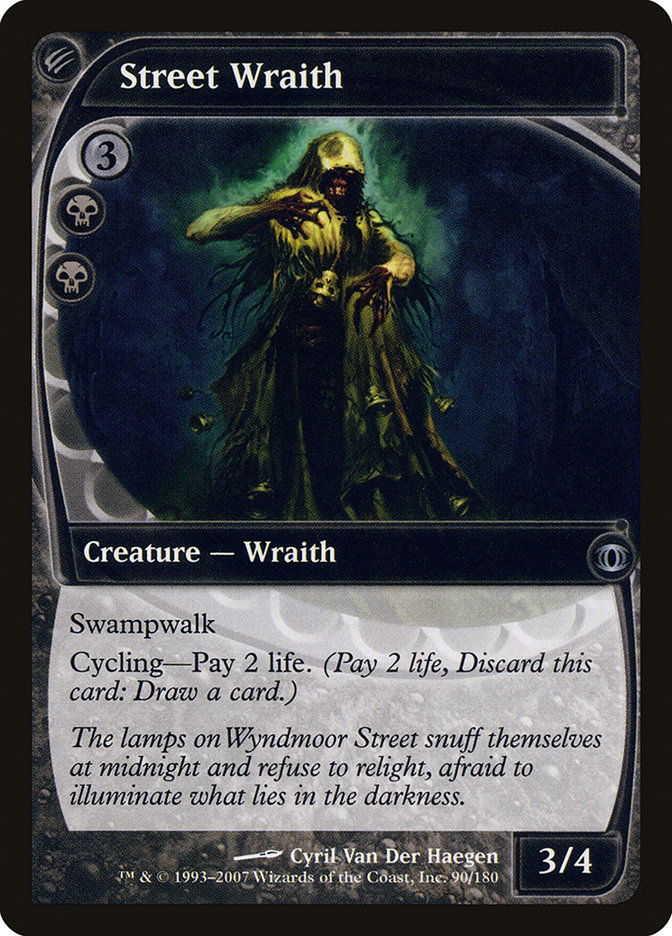 Street Wraith FUT-90 Future Sight Magic card