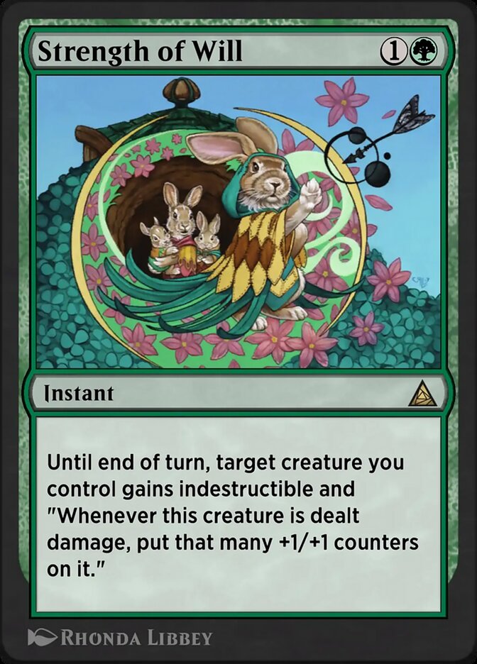 Strength of Will OM1-116 Through the Omenpaths Magic card
