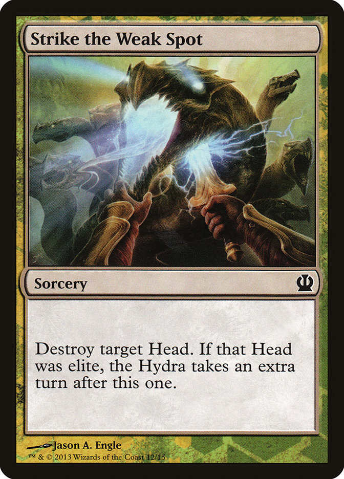 Strike the Weak Spot TFTH-12 Face the Hydra Magic card