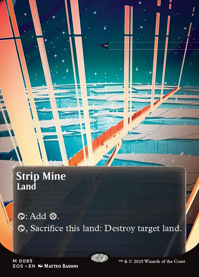 Strip Mine EOS-85 Edge of Eternities: Stellar Sights Magic card