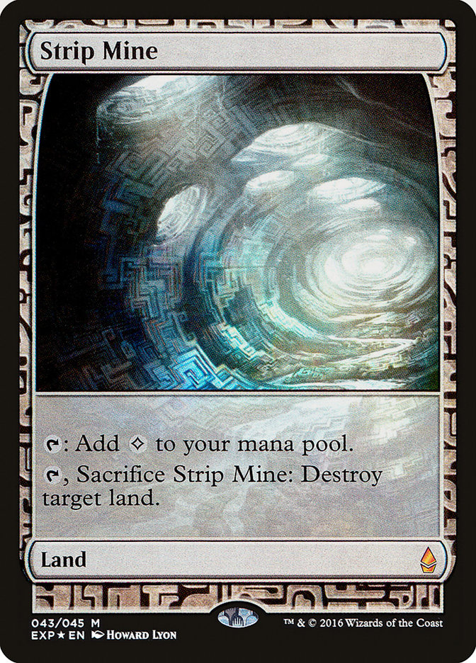 Strip Mine EXP-43 Zendikar Expeditions Magic card