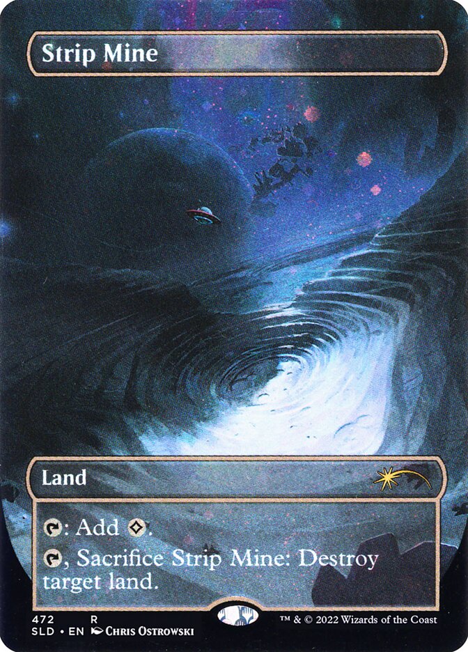 Strip Mine SLD-472 Secret Lair Drop Magic card
