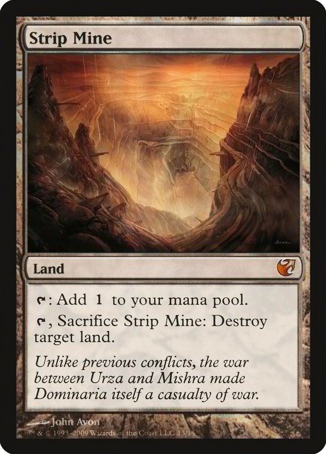 Strip Mine V09-13 From the Vault: Exiled Magic card