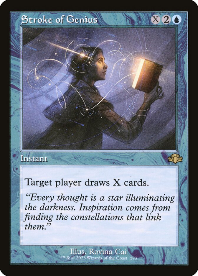 Stroke of Genius DMR-293 Dominaria Remastered Magic card