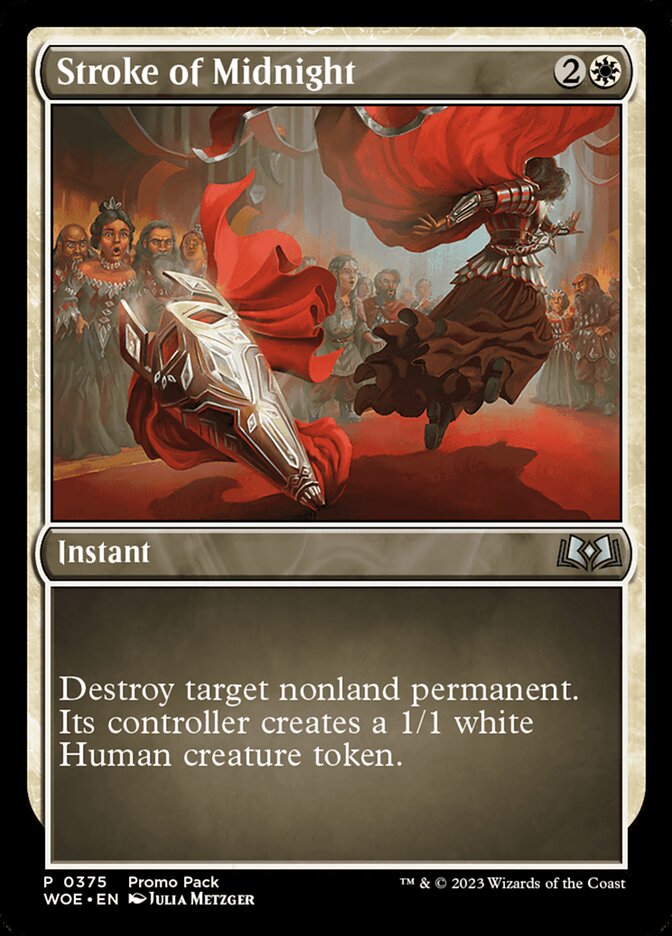 Stroke of Midnight WOE-375 Wilds of Eldraine Magic card
