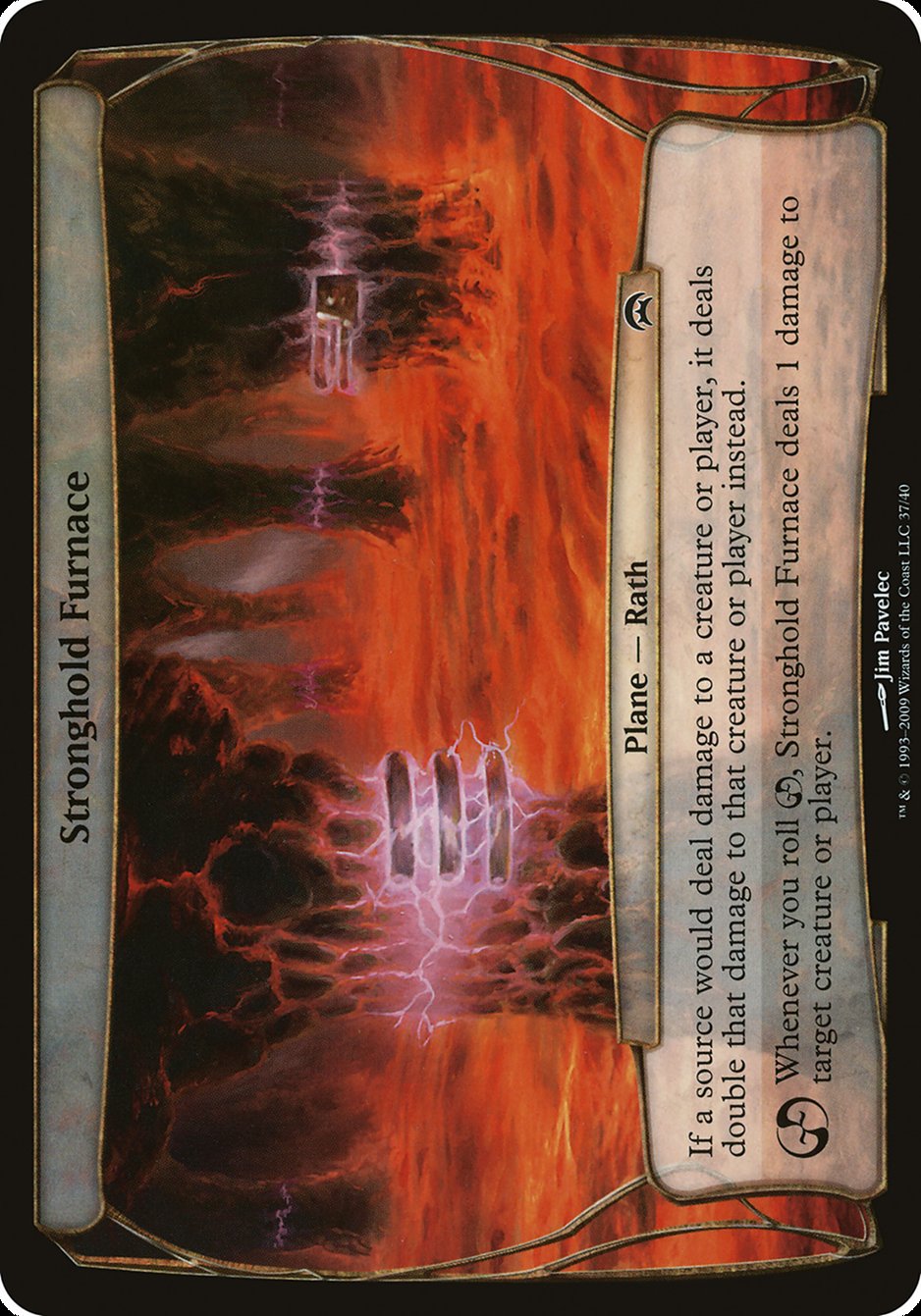Stronghold Furnace OHOP-37 Planechase Planes Magic card