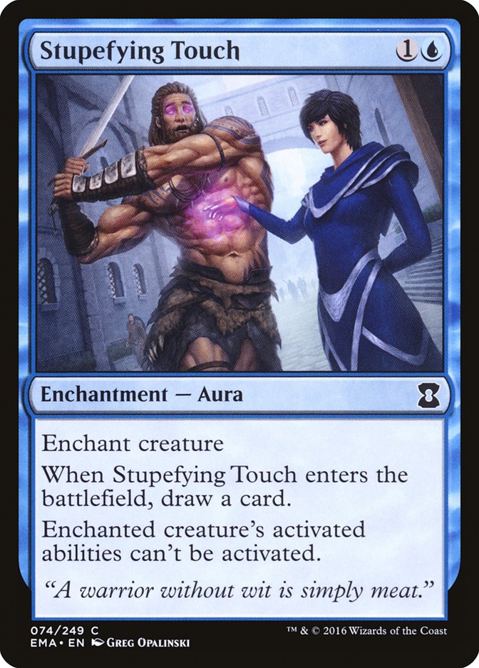 Stupefying Touch EMA-74 Eternal Masters Magic card
