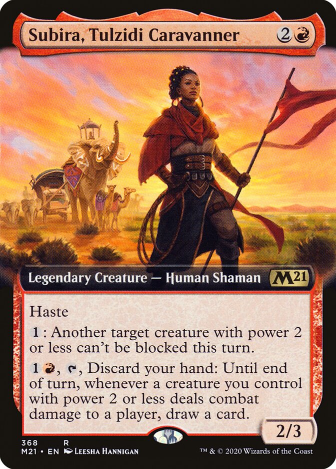 Subira, Tulzidi Caravanner M21-368 Core Set 2021 Magic card