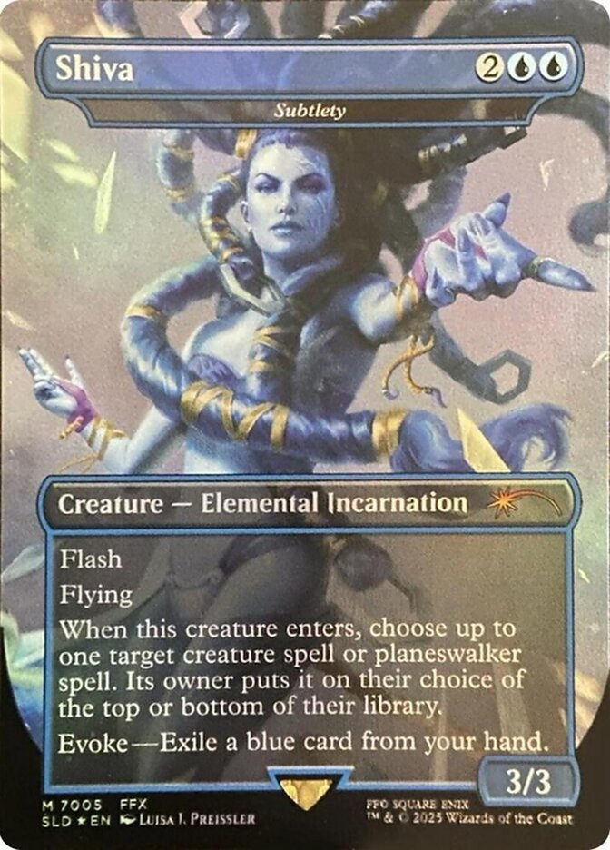 Subtlety SLD-7005 Secret Lair Drop Magic card