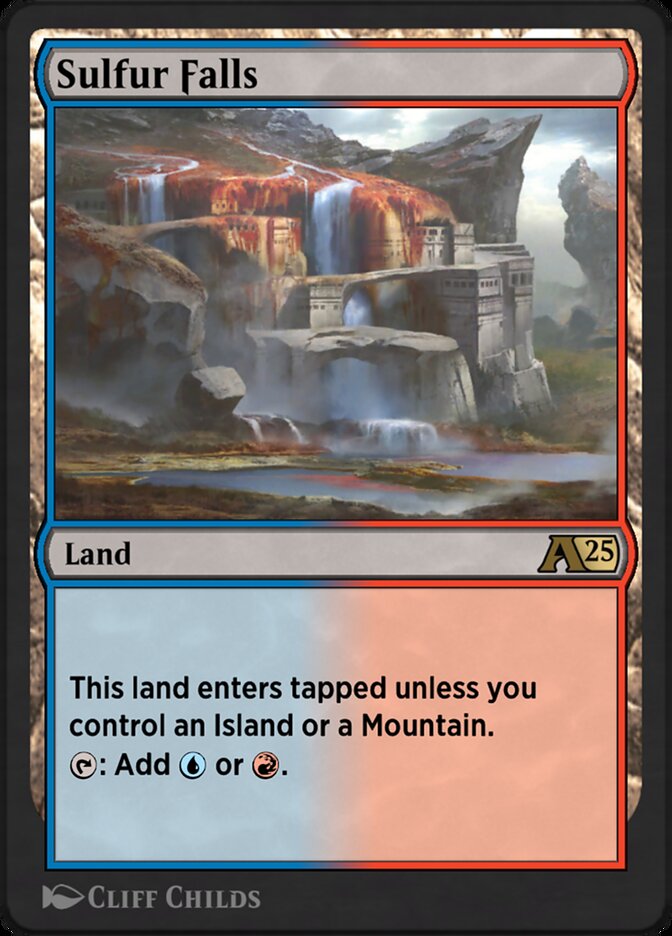 Sulfur Falls YEOE-38 Alchemy: Edge of Eternities Magic card