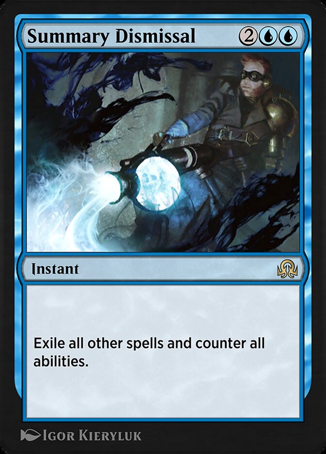 Summary Dismissal SIR-92 Shadows over Innistrad Remastered Magic card