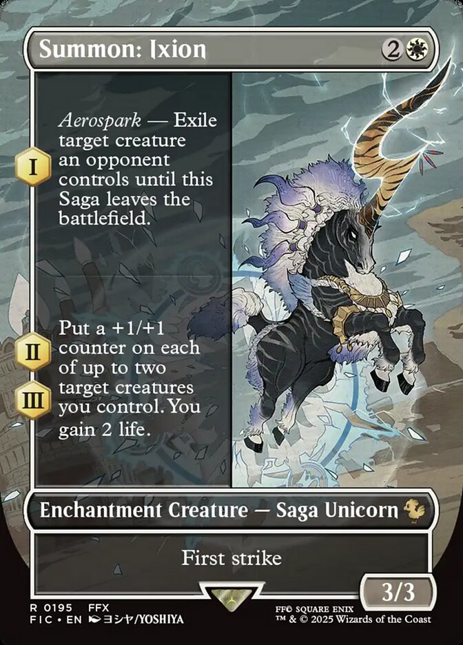 Summon: Ixion FIC-195 Final Fantasy Commander Magic card