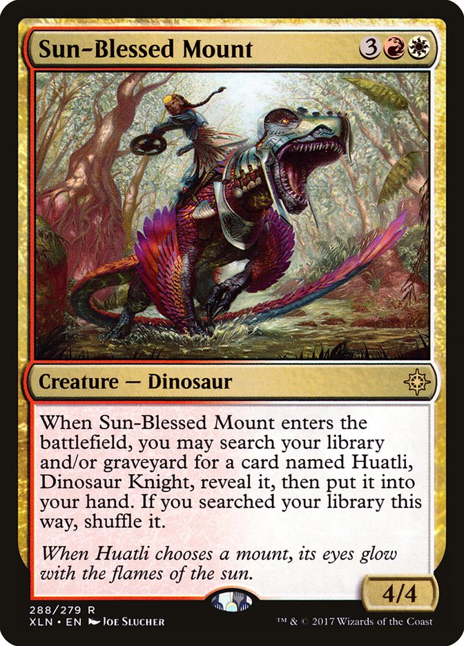 Sun-Blessed Mount XLN-288 Ixalan Magic card