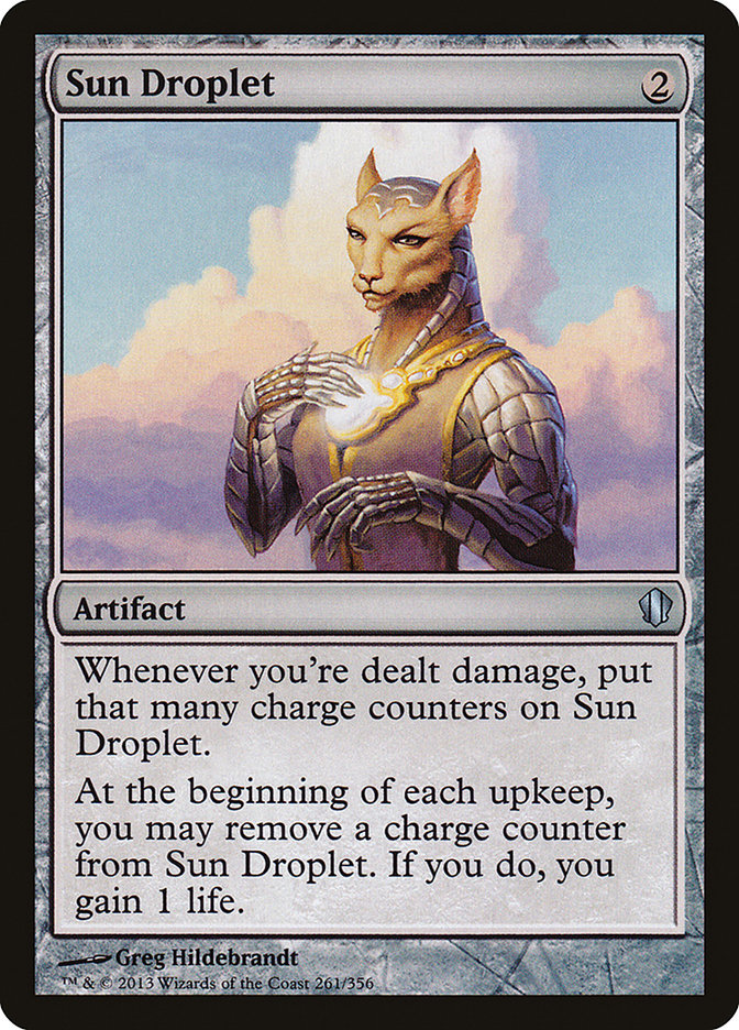 Sun Droplet C13-261 Commander 2013 Magic card