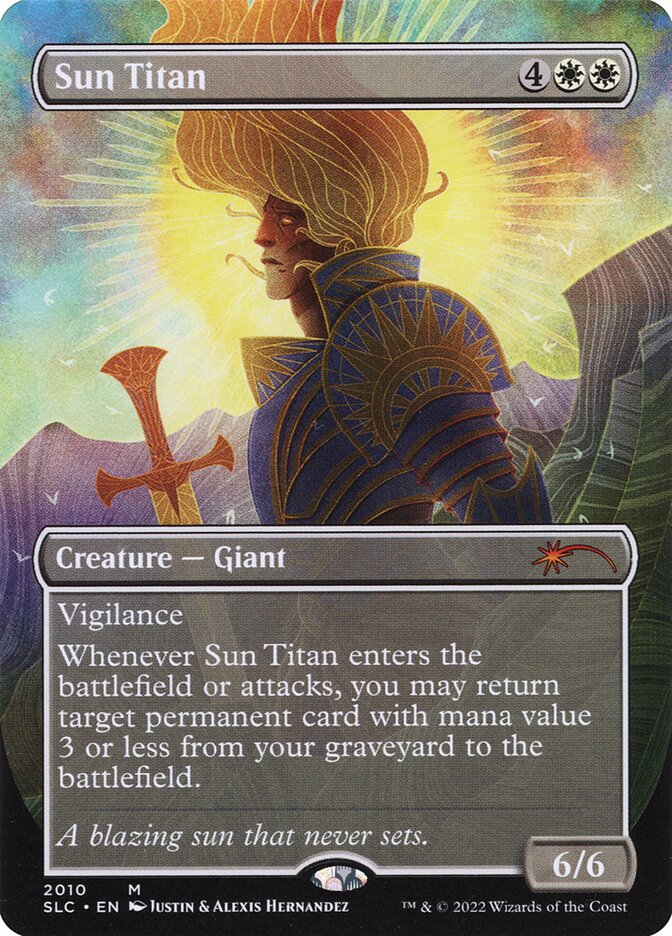 Sun Titan SLC-2010 Secret Lair 30th Anniversary Countdown Kit Magic card
