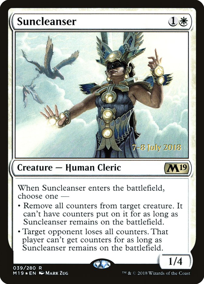 Suncleanser PM19-39S Core Set 2019 Promos Magic card