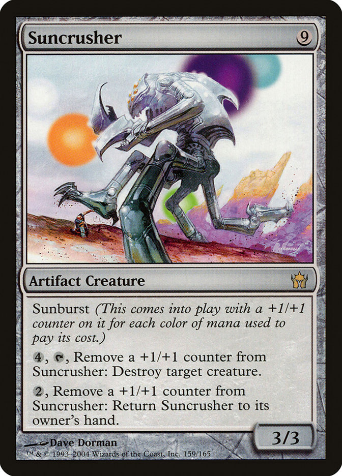 Suncrusher 5DN-159 Fifth Dawn Magic card