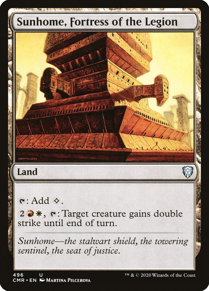 Sunhome, Fortress of the Legion CMR-496 Commander Legends Magic card
