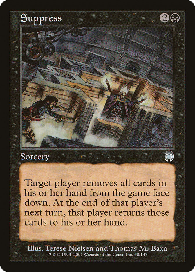 Suppress APC-52 Apocalypse Magic card