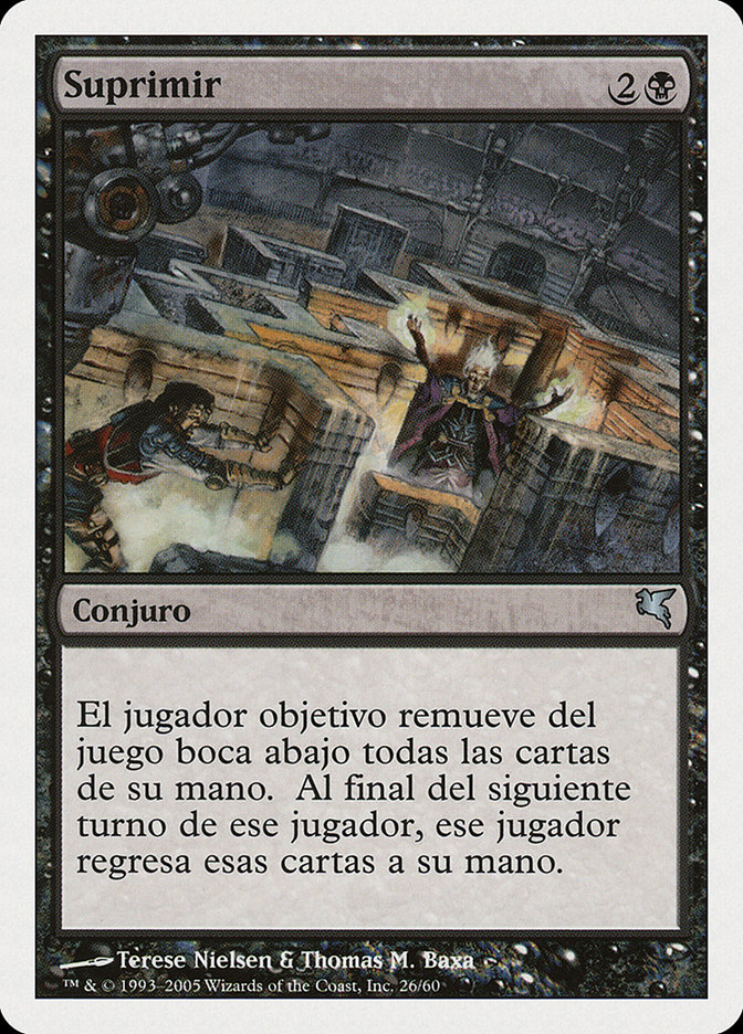 Suppress PSAL-A26 Salvat 2005 Magic card