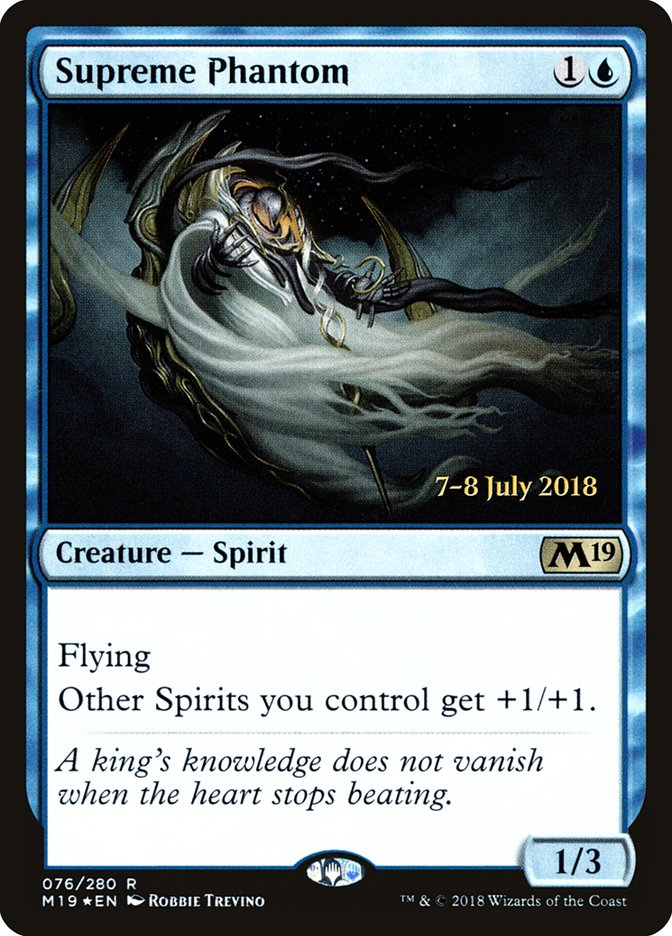 Supreme Phantom PM19-76S Core Set 2019 Promos Magic card
