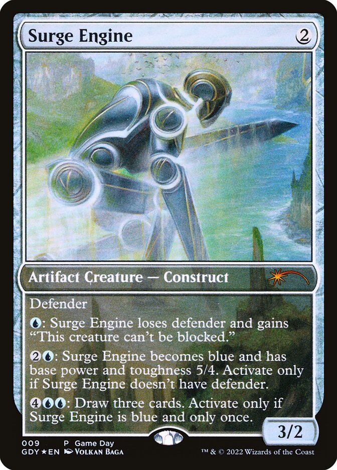 Surge Engine GDY-9 Game Day Promos Magic card
