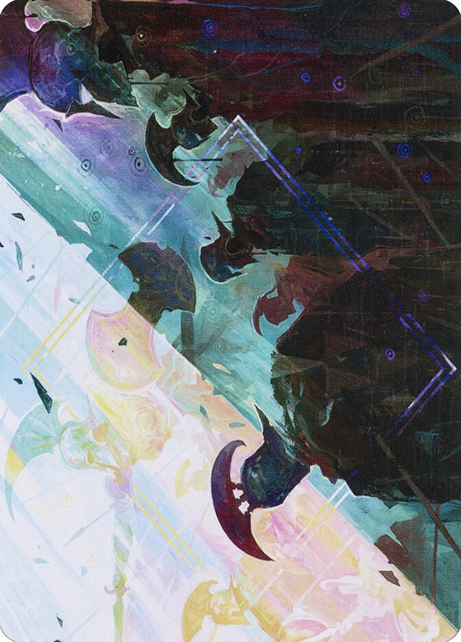 Surge of Salvation // Surge of Salvation AMOM-10 March of the Machine Art Series Magic card