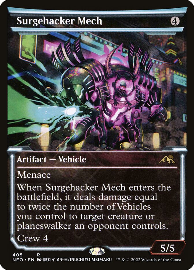 Surgehacker Mech NEO-405 Kamigawa: Neon Dynasty Magic card