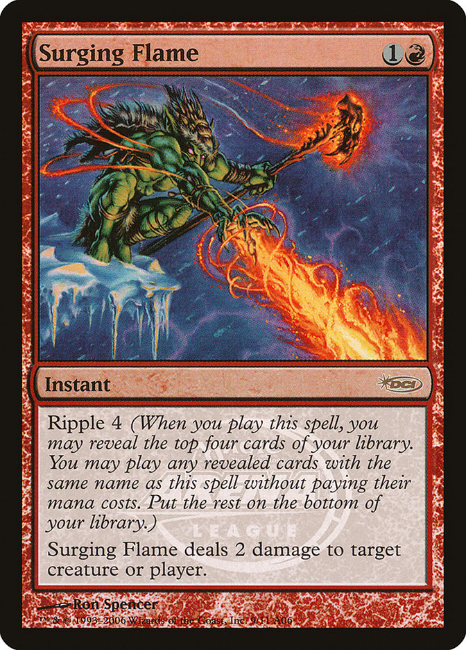 Surging Flame PAL06-9 Arena League 2006 Magic card