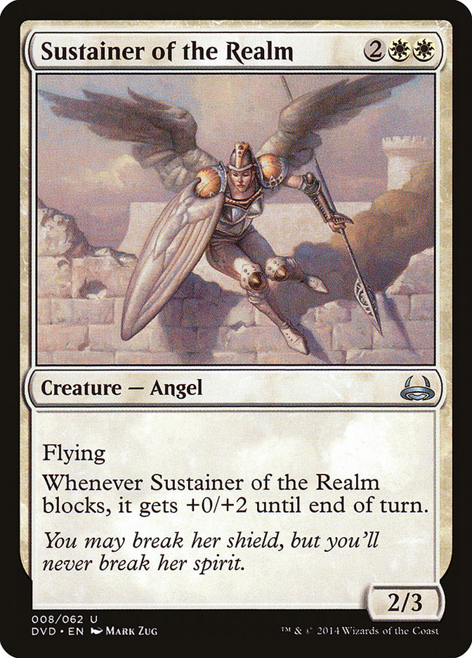 Sustainer of the Realm DVD-8 Duel Decks Anthology: Divine vs. Demonic Magic card