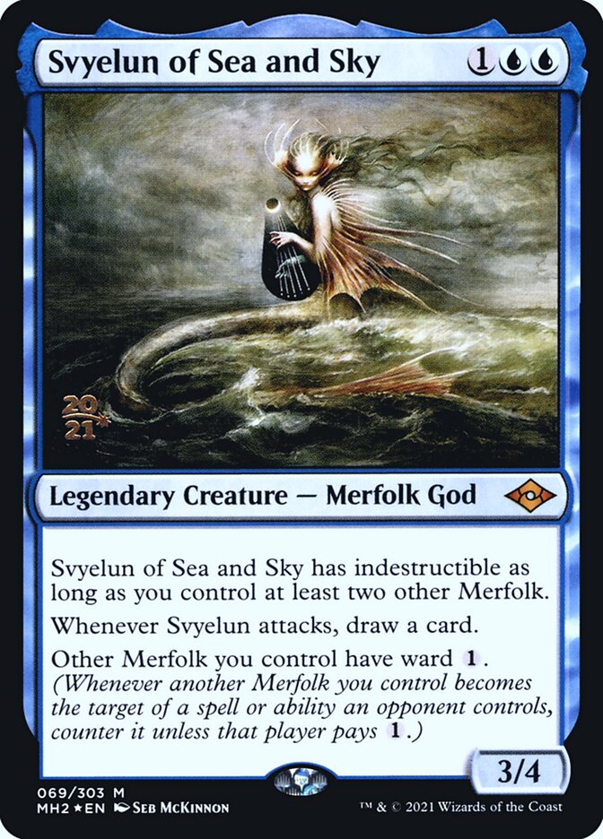 Svyelun of Sea and Sky PMH2-69S Modern Horizons 2 Promos Magic card
