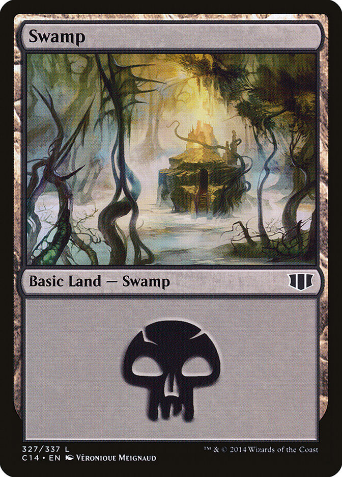 Swamp C14-327 Commander 2014 Magic card