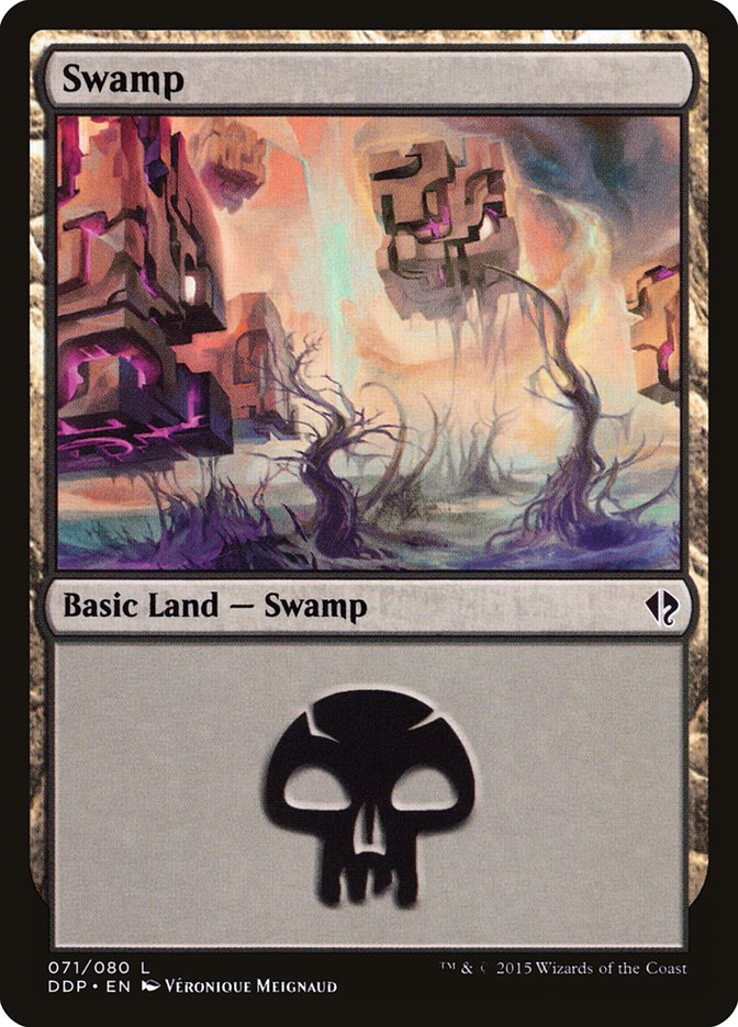 Swamp DDP-71 Duel Decks: Zendikar vs. Eldrazi Magic card