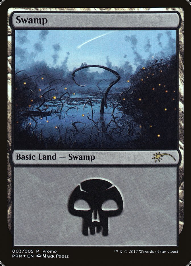 Swamp G17-3 2017 Gift Pack Magic card