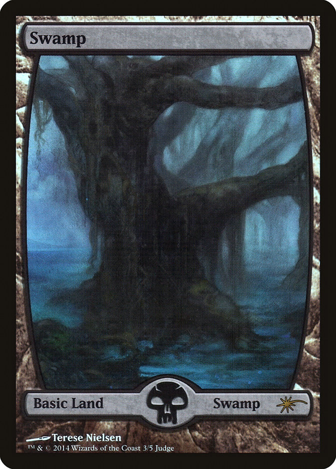 Swamp J14-3STAR Judge Gift Cards 2014 Magic card