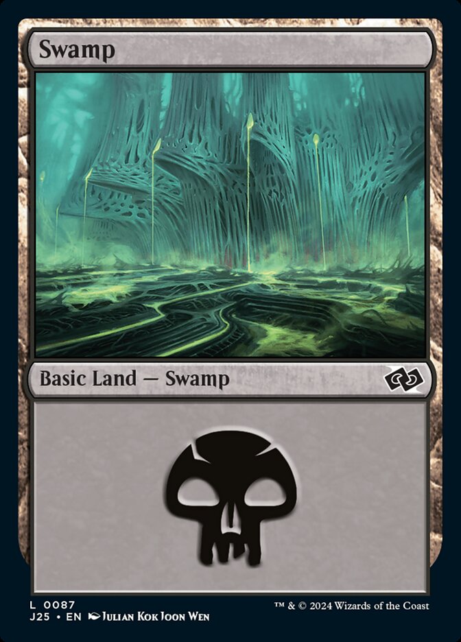 Swamp J25-87 Foundations Jumpstart Magic card