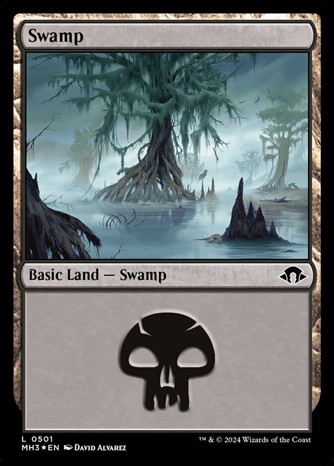 Swamp MH3-501 Modern Horizons 3 Magic card