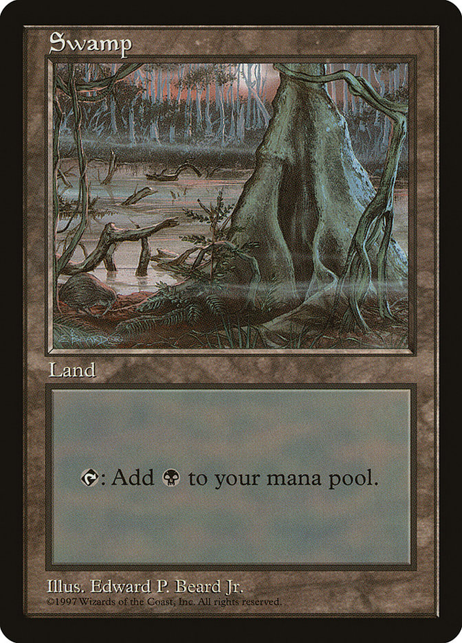 Swamp PALP-5 Asia Pacific Land Program Magic card
