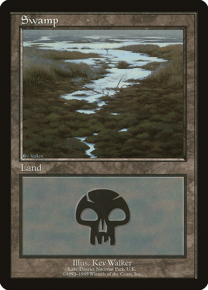 Swamp PELP-10 European Land Program Magic card