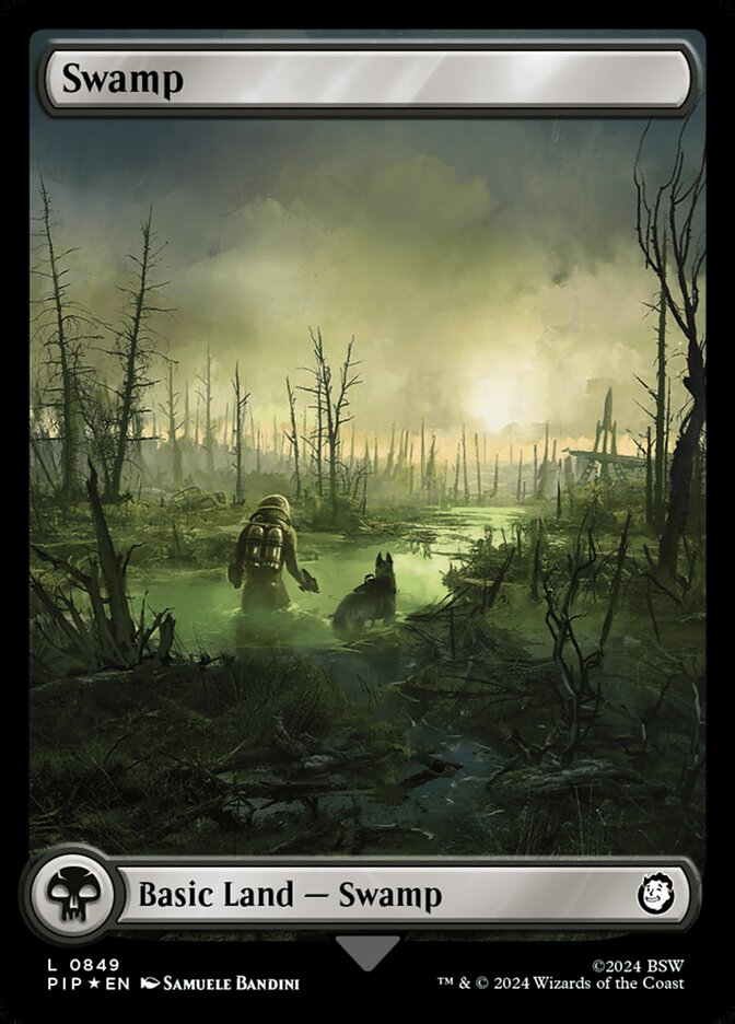 Swamp PIP-849 Fallout Magic card