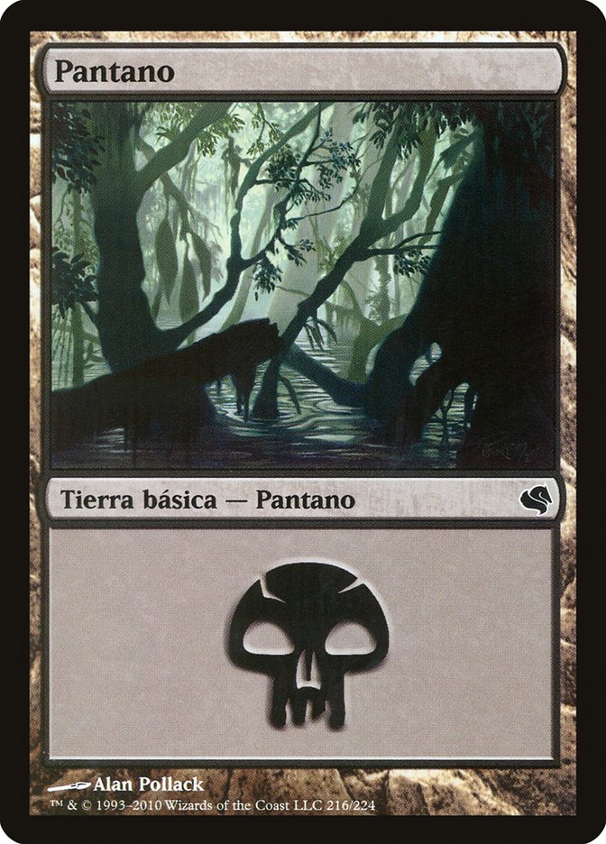 Swamp PS11-216 Salvat 2011 Magic card