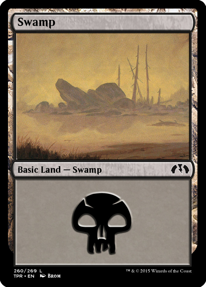 Swamp TPR-260 Tempest Remastered Magic card