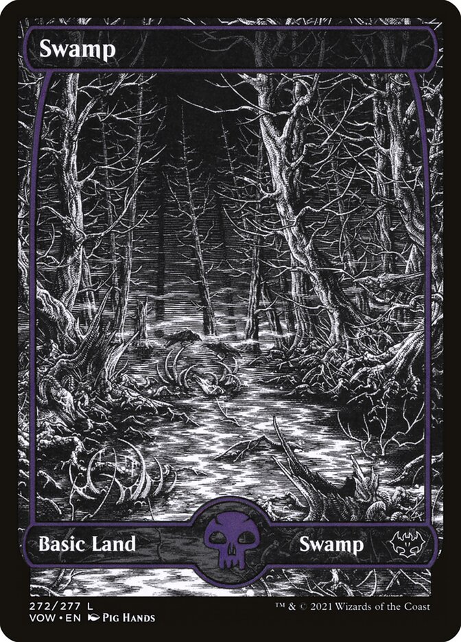 Swamp VOW-272 Innistrad: Crimson Vow Magic card