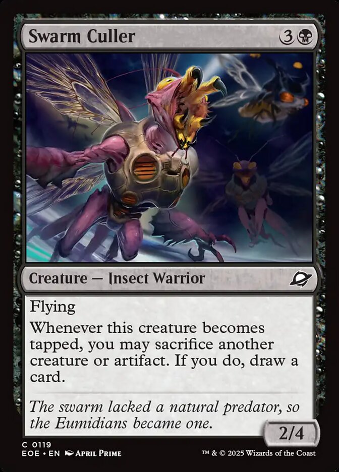 Swarm Culler EOE-119 Edge of Eternities Magic card