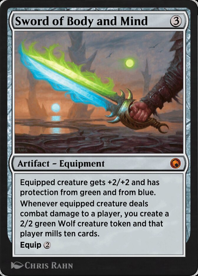 Sword of Body and Mind HA4-24 Historic Anthology 4 Magic card