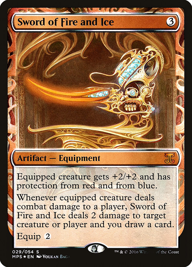 Sword of Fire and Ice MPS-29 Kaladesh Inventions Magic card