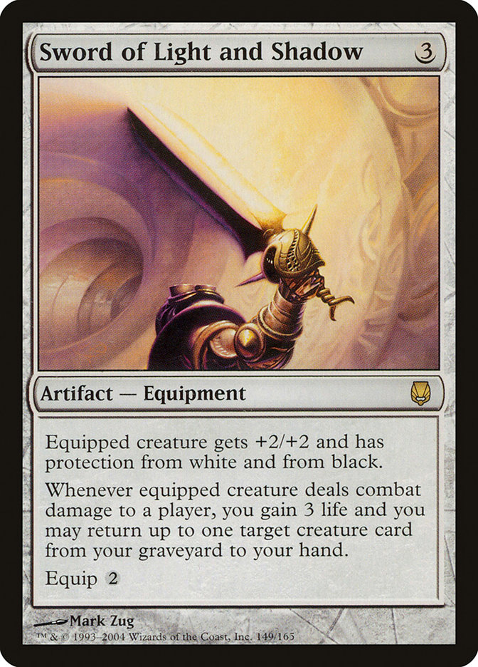 Sword of Light and Shadow DST-149 Darksteel Magic card