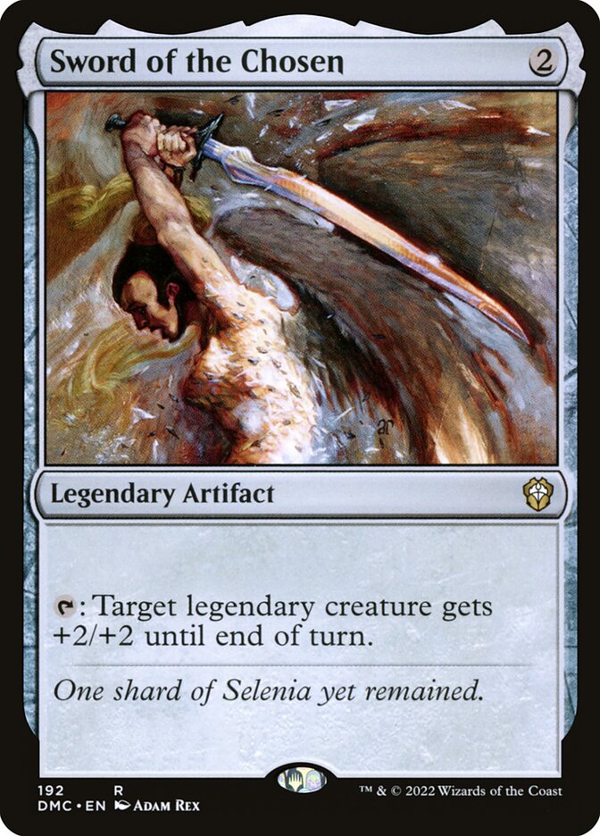 Sword of the Chosen DMC-192 Dominaria United Commander Magic card